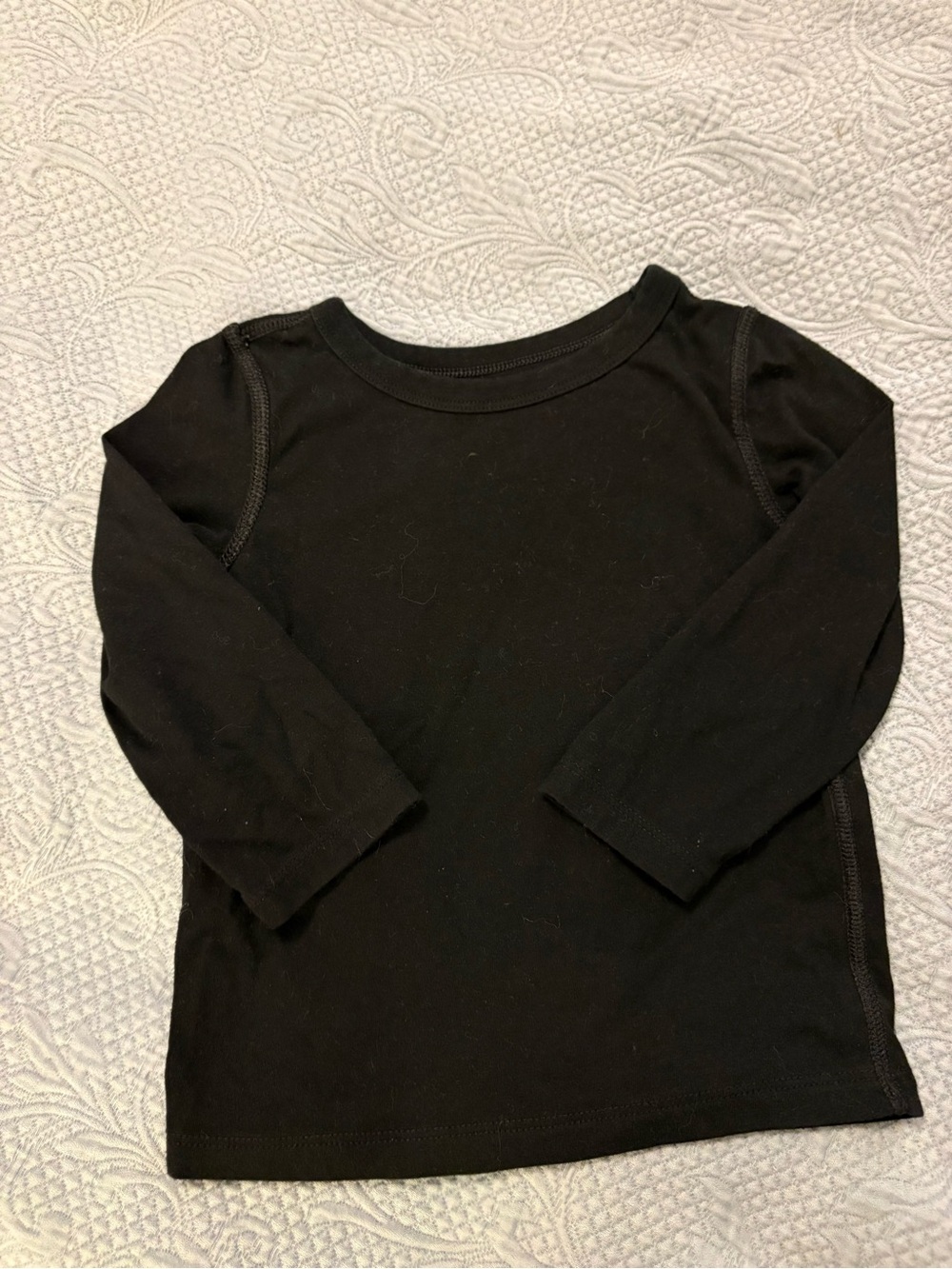 Cat & Jack Black Long Sleeve Tee for Kids